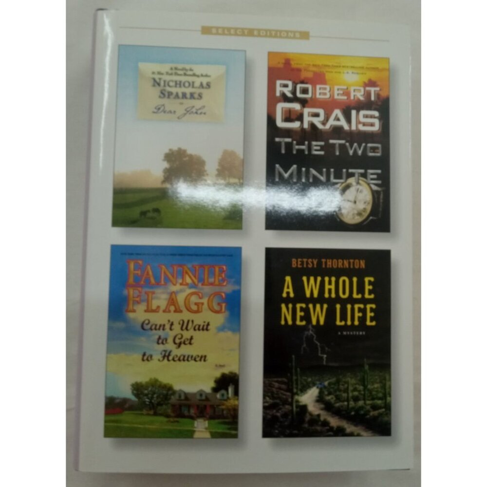 Readers Digest Select Editions Hardcover With Dust Jacket